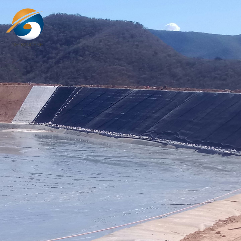 Пластиковая пленка для пруда Геомембрана для удержания воды