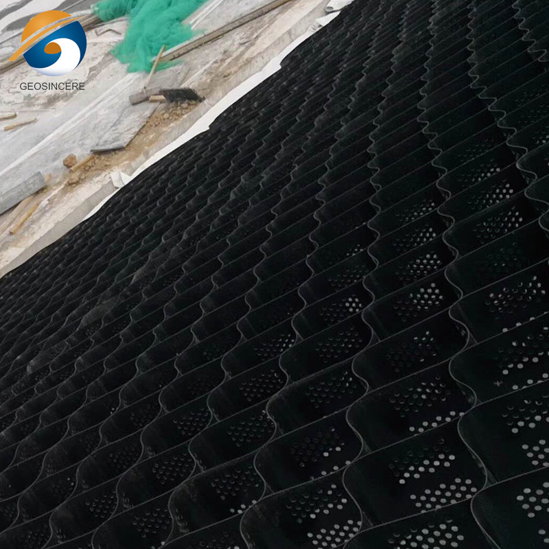 Подъездная дорожка из пластиковой HDPE Геоячейка